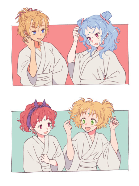 髪型交換 孫の手 さんのイラスト ニコニコ静画 イラスト