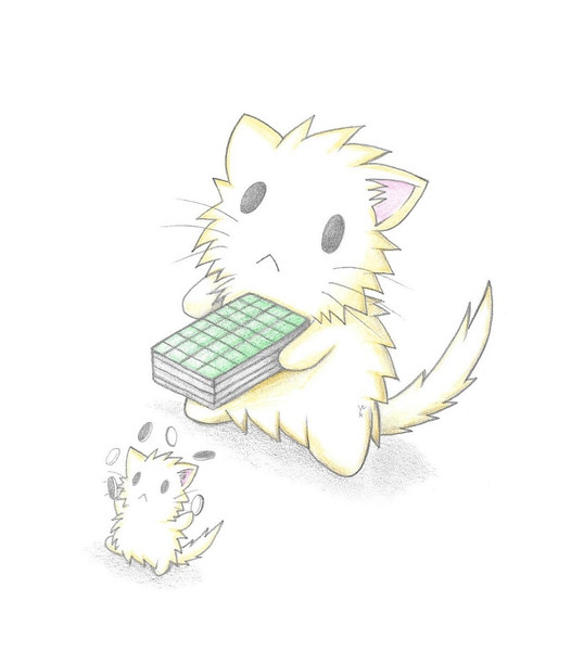 オセロにゃんこ わにねこwithくまこ さんのイラスト ニコニコ静画 イラスト
