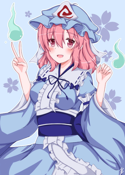 アニメ塗り幽々子様 イブ さんのイラスト ニコニコ静画 イラスト