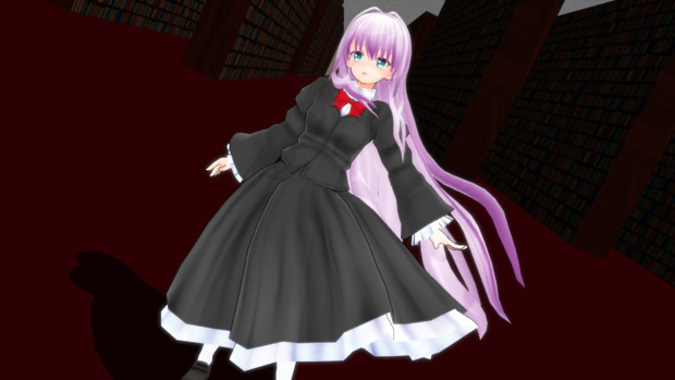 ヴィオレッタver1 00 Mmdオリキャラ モデル配布 たけ さんのイラスト ニコニコ静画 イラスト