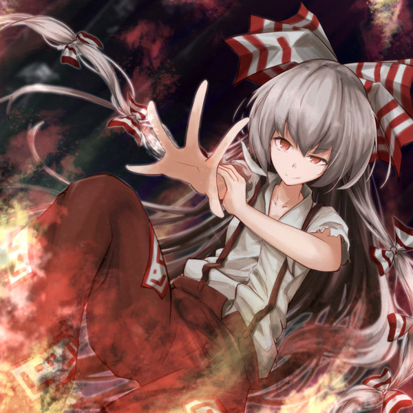 藤原妹紅 りたー さんのイラスト ニコニコ静画 イラスト