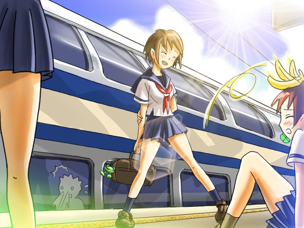 グリーンな車窓から ひでみん さんのイラスト ニコニコ静画 イラスト