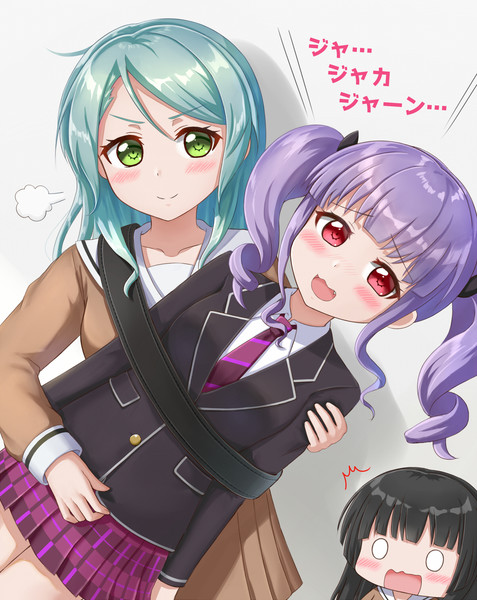友希那 それは 何 紗夜 あこースティックギターです りりぅむ さんのイラスト ニコニコ静画 イラスト