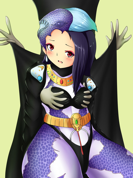 姫暴魔ジャーミンさんとクロコボーマさん