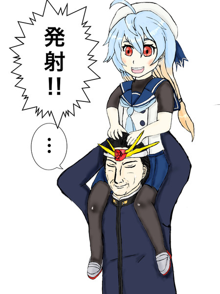 ハイメガエスコートオンザアドミラルキャノン 紙装甲mk さんのイラスト ニコニコ静画 イラスト