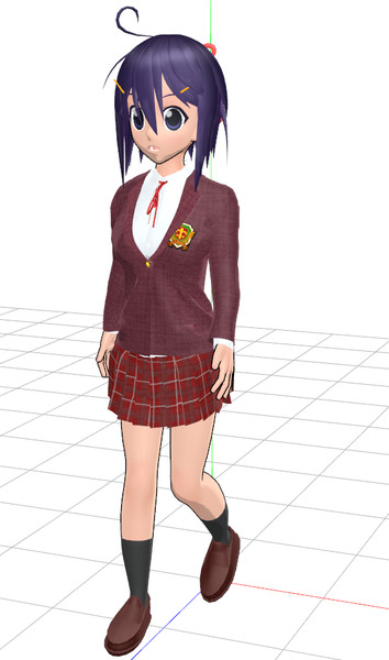 Mmdネギま 宮崎のどか Settingsun さんのイラスト ニコニコ静画 イラスト