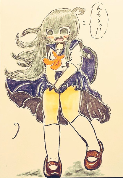 スカートふわり 庵野 さんのイラスト ニコニコ静画 イラスト
