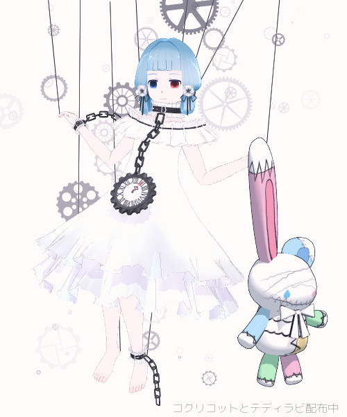 コンパスmmd コクリコちゃんです モデル配布 卯月ましろ さんのイラスト ニコニコ静画 イラスト