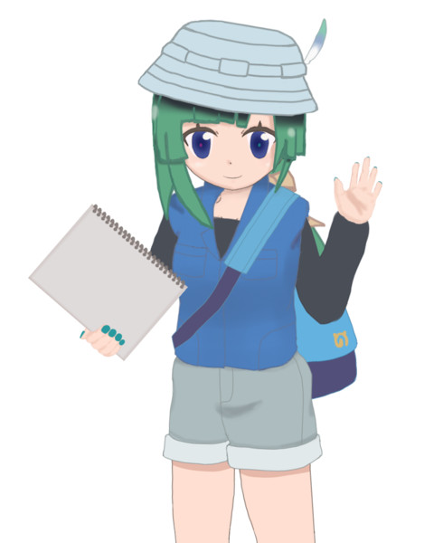 アニメ風ともえちゃん立ち絵透過素材 とあるとり さんのイラスト ニコニコ静画 イラスト