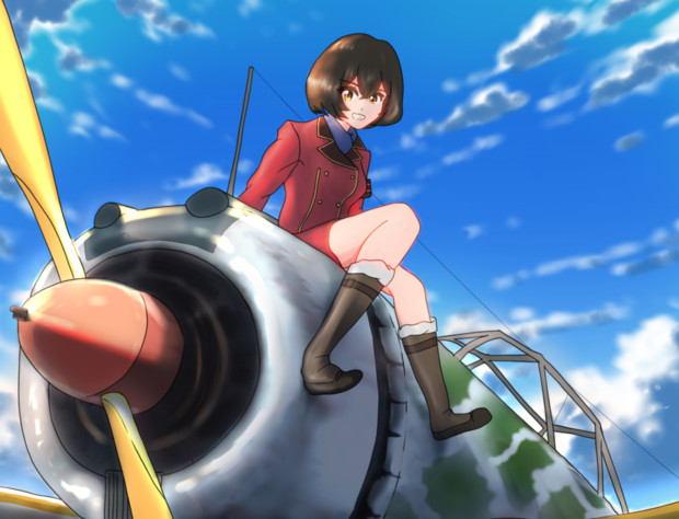 キリエの戦闘機 せど さんのイラスト ニコニコ静画 イラスト