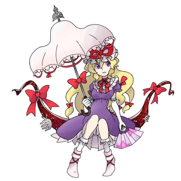妖々夢 八雲紫 Tniki さんのイラスト ニコニコ静画 イラスト