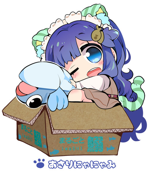あさりにゃにゃみ ニコニコ静画 イラスト