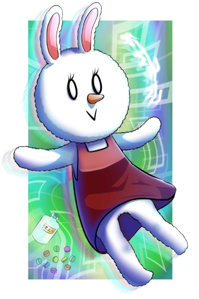 解離性ふわふわうさぎちゃん 花客 さんのイラスト ニコニコ静画 イラスト