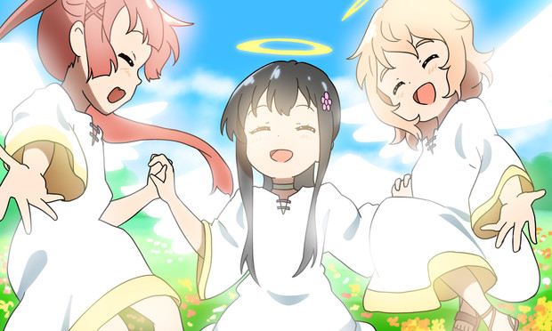 天使の国へようこそ 私に天使が舞い降りた 天使のまなざし あるめい ある名作ファン さんのイラスト ニコニコ静画 イラスト