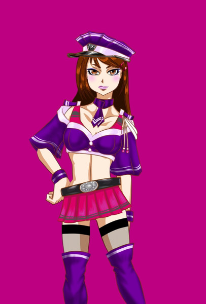 ミニスカポリス 悪魔ベリアル さんのイラスト ニコニコ静画 イラスト
