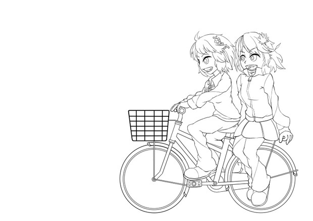 二人乗りダメ絶対 仮 ととせひ さんのイラスト ニコニコ静画 イラスト