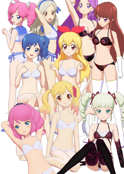 Aikatsu Mmd クラカケトラギス さんのイラスト ニコニコ静画 イラスト
