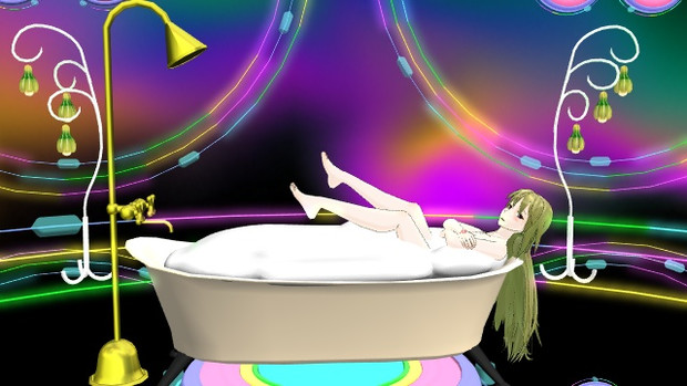 美女の入浴 Mmdマイナーモデル使用作 三原まさき ちゃーちゃん さんのイラスト ニコニコ静画 イラスト