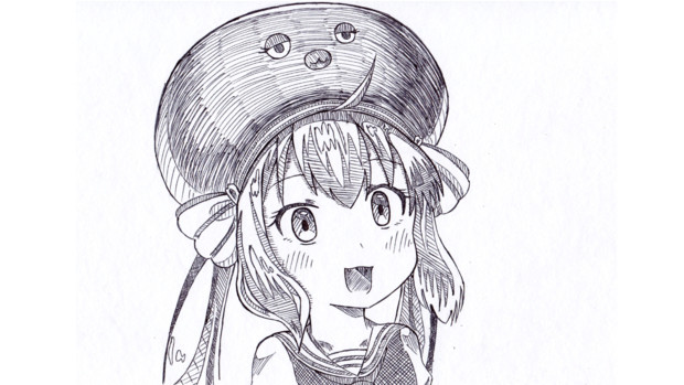 ボールペン 音街ウナ うさぎ野 さんのイラスト ニコニコ静画 イラスト