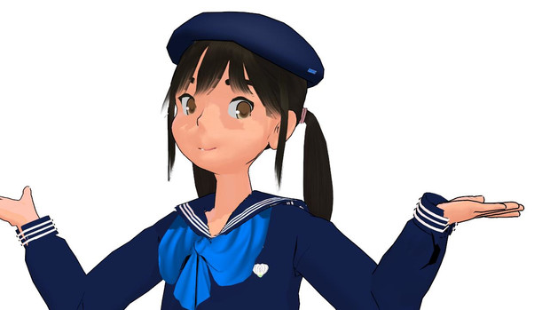 鎌倉女学院 陽子 ベレーにバッチ お芋 さんのイラスト ニコニコ静画 イラスト