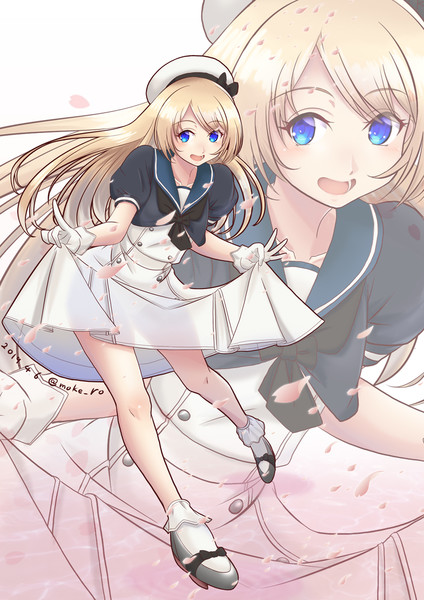 薄っすらスカートが透けてラッキーなジャーヴィス もけろー さんのイラスト ニコニコ静画 イラスト