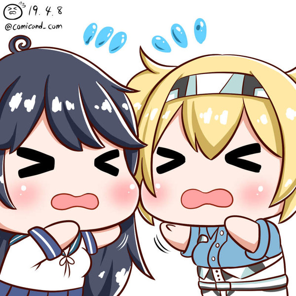 潮 ガンビア ベイ 艦これワンドロ しろまる さんのイラスト ニコニコ静画 イラスト