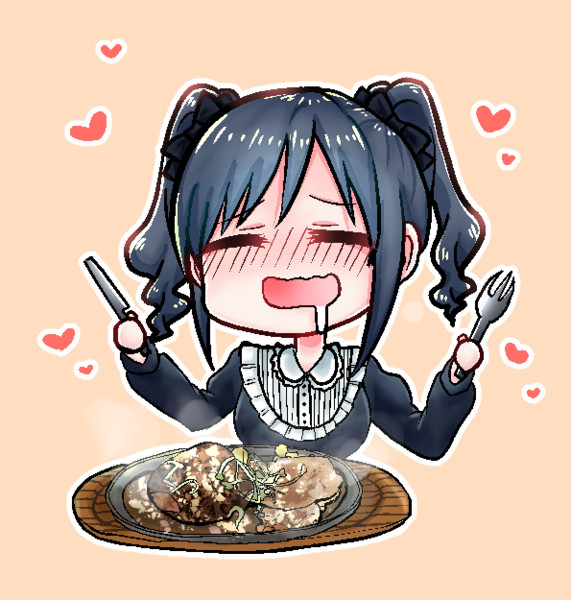ハンバーグ食べにきた ヒロ さんのイラスト ニコニコ静画 イラスト