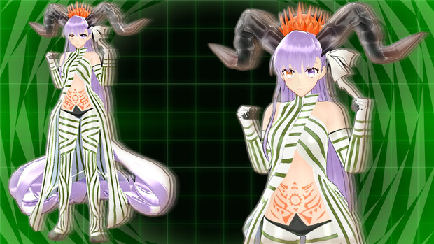 Mmd キングプロテア モデル配布 あかね さんのイラスト ニコニコ静画 イラスト