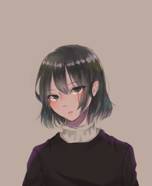 暗い 麻唯 さんのイラスト ニコニコ静画 イラスト
