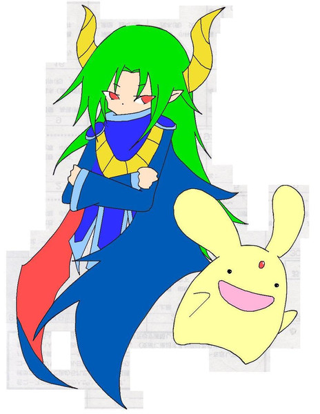 サタン カーバンクル きなこ風味ビスコ D さんのイラスト ニコニコ静画 イラスト