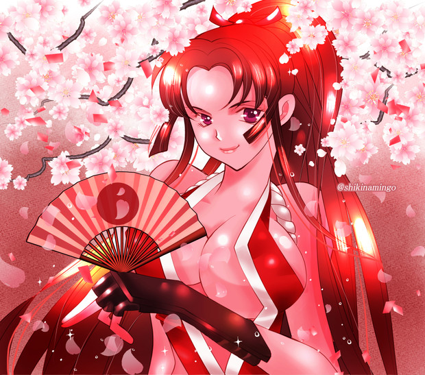 不知火舞ちゃん ニコニコ静画 イラスト