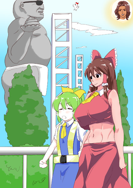 テーマパークに来たみたいだぜ ゲス人 さんのイラスト ニコニコ静画 イラスト