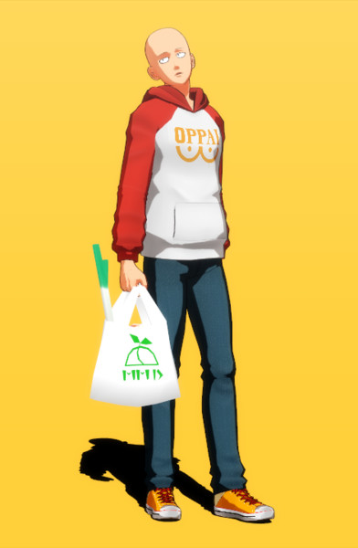 Mmdワンパンマン 鉛筆式サイタマ ツリー用 鉛筆 さんのイラスト ニコニコ静画 イラスト