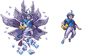 キュルルシファー ドット絵 メカラウロコ さんのイラスト ニコニコ静画 イラスト