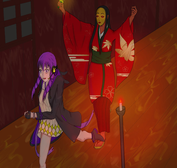 ゆかりさんの影廊実況 紫雲 さんのイラスト ニコニコ静画 イラスト