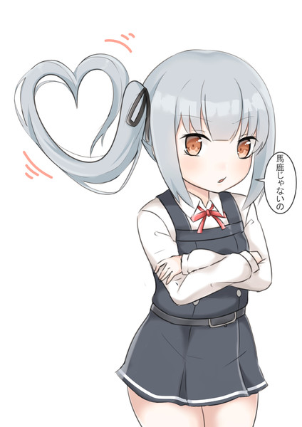 霞ちゃんのサイドテールは正直 スマイル４００ さんのイラスト ニコニコ静画 イラスト