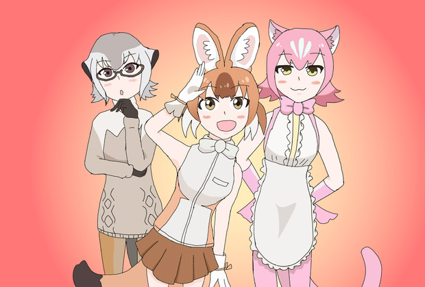 けもフレ３ ニコニコ静画 イラスト