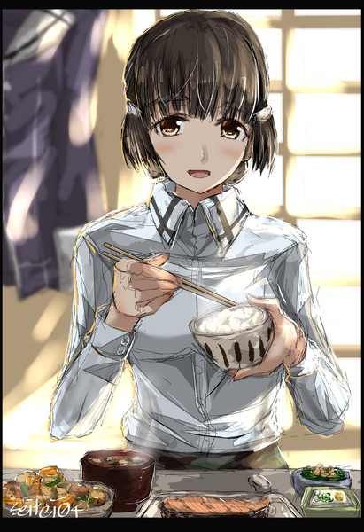 妙高さんと朝御飯 Seitei さんのイラスト ニコニコ静画 イラスト