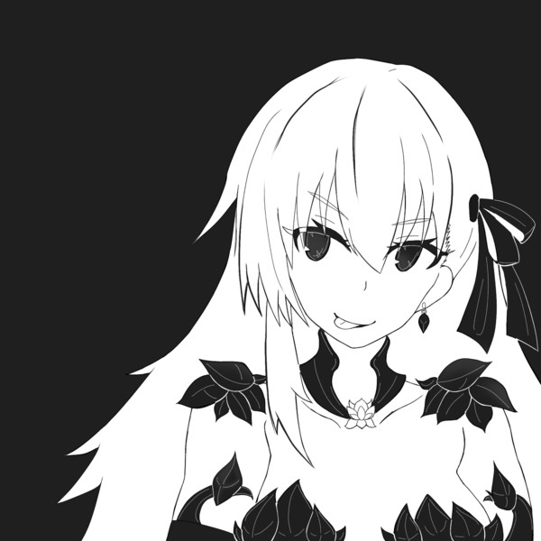 Fgo モノクロカーマ 鈴乃 さんのイラスト ニコニコ静画 イラスト