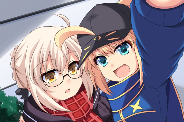 えっちゃんお出迎え記念自撮り風 クロス さんのイラスト ニコニコ静画 イラスト