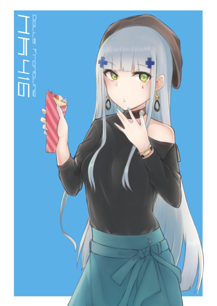 イラスト作品 ドールズフロントライン hk416 - 電鬼のイラスト - pixiv