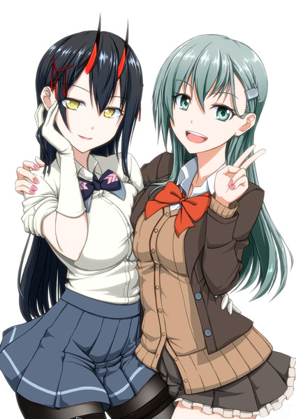 鈴谷と鈴谷をあわせてしあわせ ね光太郎 さんのイラスト ニコニコ静画 イラスト