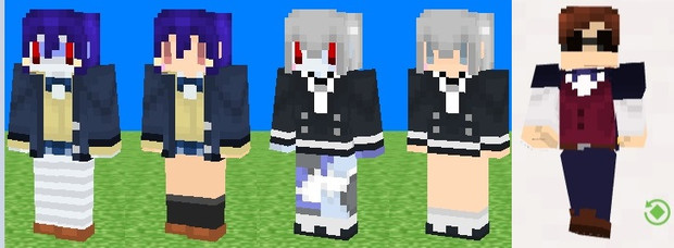 Minecraftスキン ゾンビランドサガ 純子 愛 巽 Artificial さんのイラスト ニコニコ静画 イラスト