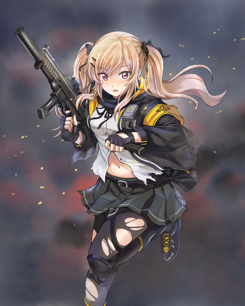 Ump9 少女前線 Ivuki さんのイラスト ニコニコ静画 イラスト