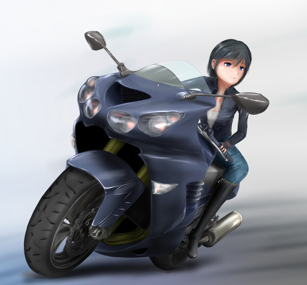 ZZR1400初期型 / RRRR# さんのイラスト - ニコニコ静画(イラスト)