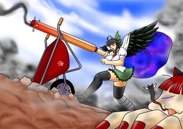 輝き撃ちお空 おかじまぶい さんのイラスト ニコニコ静画 イラスト