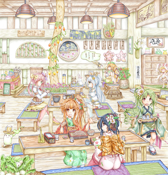 木が生えている和風な店 おやさい さんのイラスト ニコニコ静画 イラスト