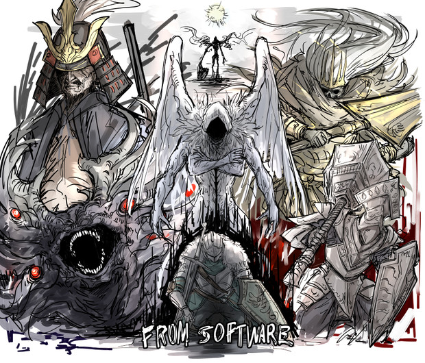 Fromsoftware 絶望を焚べよ ポテトルス さんのイラスト ニコニコ静画 イラスト