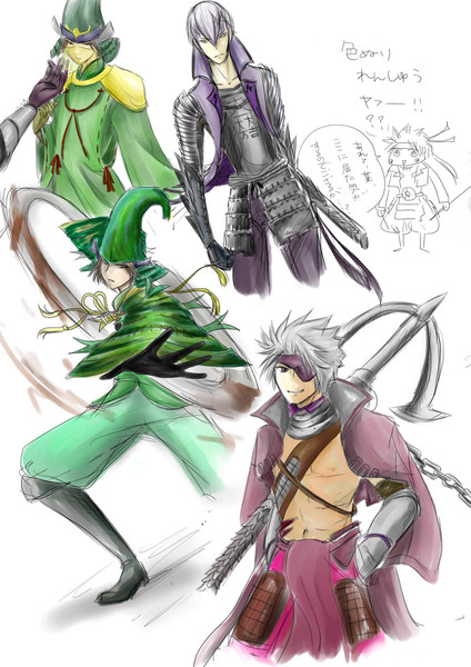 戦国basara らくがき ウッキー さんのイラスト ニコニコ静画 イラスト