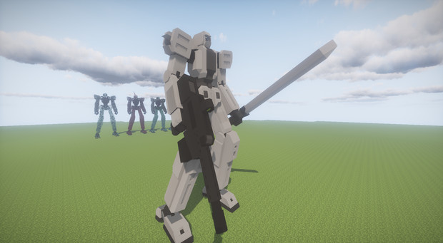 Minecraft Jointblock Jbで人型ロボ作ってみた4 Safu 仮 かすたむ機械工房 さんのイラスト ニコニコ静画 イラスト